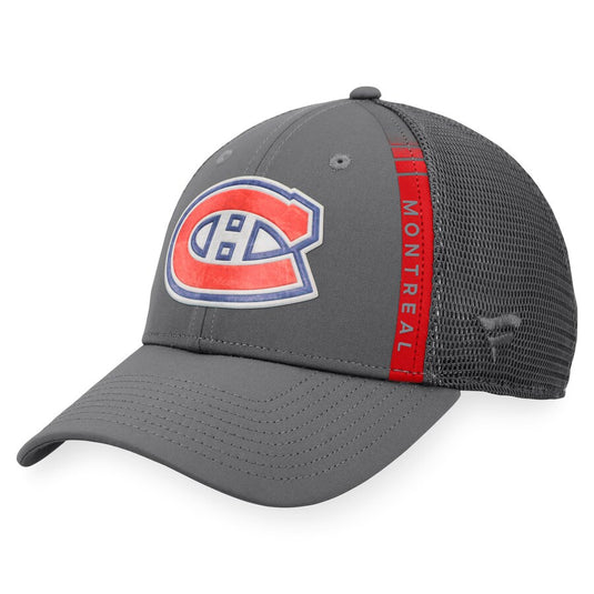 Montreal Canadiens NHL Authentic Pro Home Ice Trucker Snapback Cap