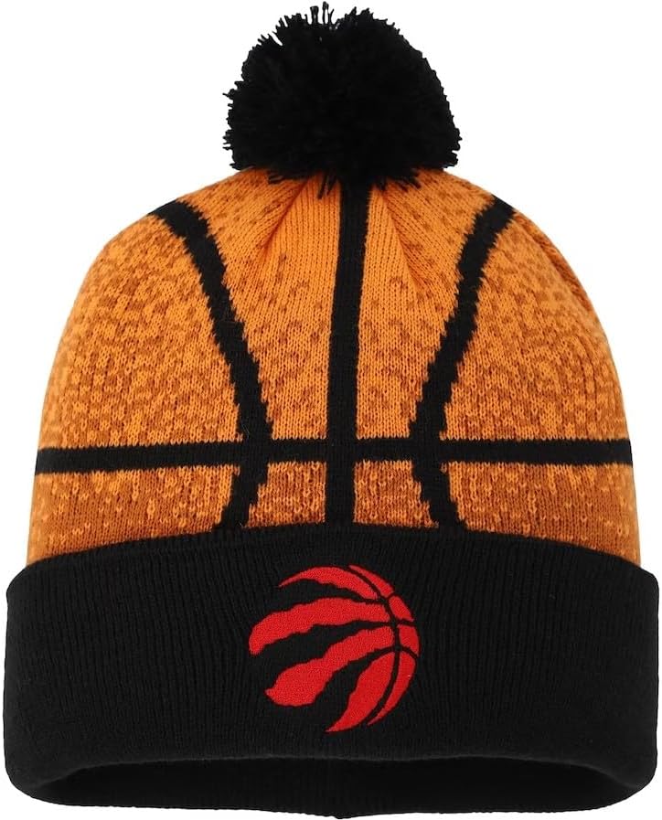 Chargez l&#39;image dans la visionneuse de la galerie, Youth Toronto Raptors NBA Basketball Cuff Knit Toque
