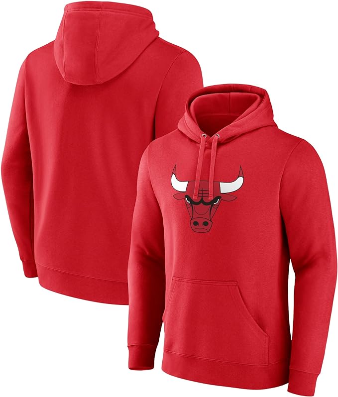 Load image into Gallery viewer, Chicago Bulls NBA Primary Logo Pullover Hoodie
