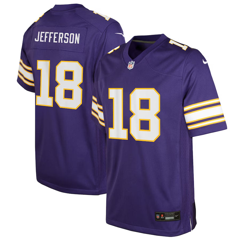 Load image into Gallery viewer, Youth Justin Jefferson Minnesota Vikings Nike Game Team Jersey
