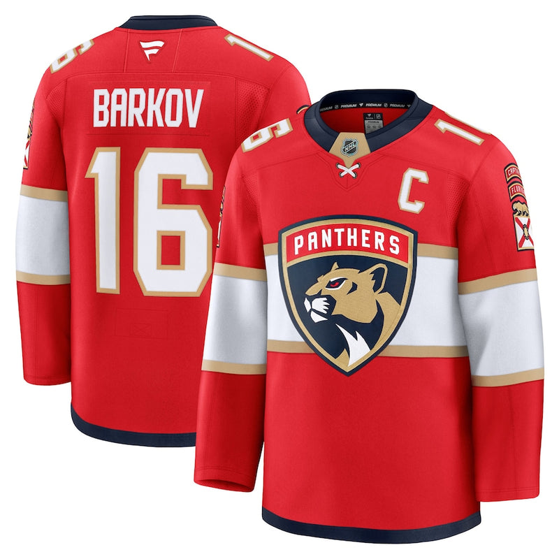 Load image into Gallery viewer, Aleksander Barkov Florida Panthers NHL Fanatics Premium Home Jersey
