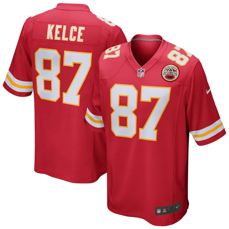 Load image into Gallery viewer, Travis Kelce Kansas City Chiefs NFL Nike Game Player Red Jersey
