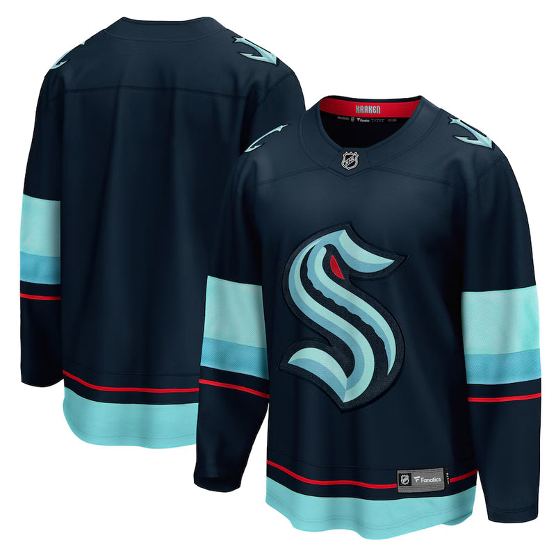 Chargez l&#39;image dans la visionneuse de la galerie, Seattle Kraken NHL Fanatics Breakaway Home Jersey
