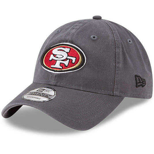 San Francisco 49ers NFL Core Classic 9TWENTY Adjustable Graphite Cap - Sport Army