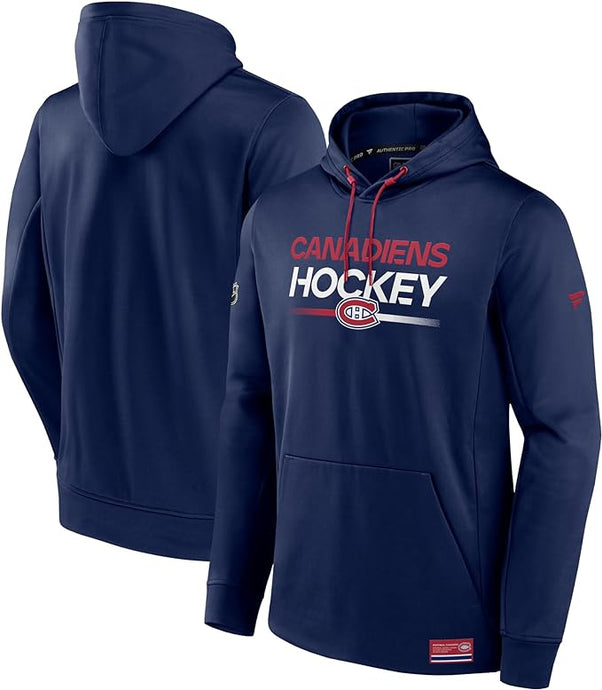 Sweat à capuche authentique Pro 2.0 des Canadiens de Montréal NHL