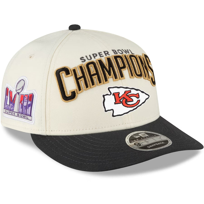 Load image into Gallery viewer, Kansas City Chiefs NFL Super Bowl LVIII Champions Locker Room 9FIFTY Cap
