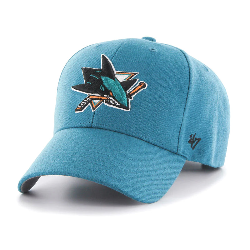 Load image into Gallery viewer, San Jose Sharks NHL Basic 47 MVP Cap
