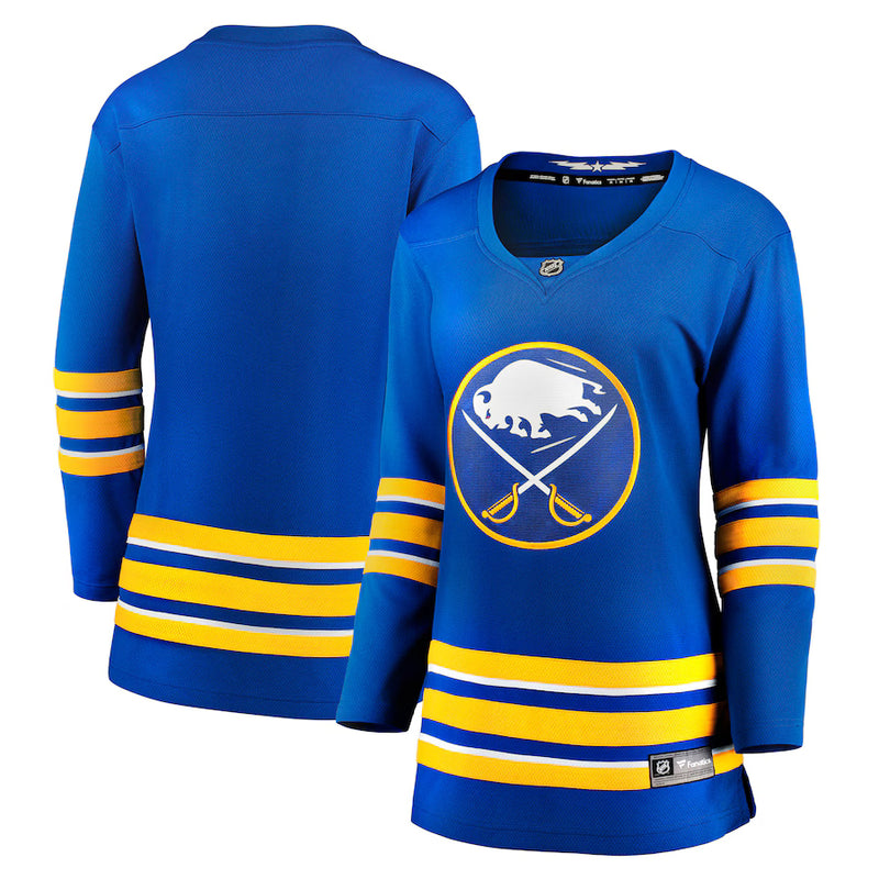 Load image into Gallery viewer, Women&#39;s Buffalo Sabres NHL Fanatics Breakaway Home Jersey

