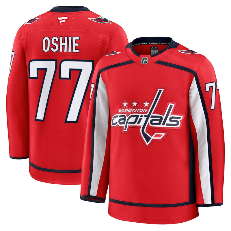 Load image into Gallery viewer, TJ Oshie Washington Capitals NHL Fanatics Premium Home Jersey
