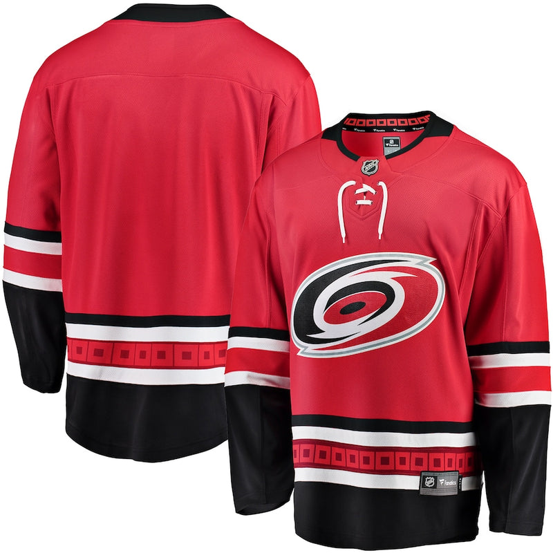 Load image into Gallery viewer, Carolina Hurricanes NHL Fanatics Breakaway Home Red Jersey
