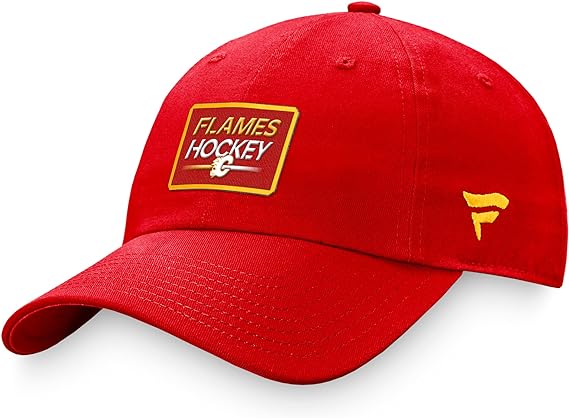 Chargez l&#39;image dans la visionneuse de la galerie, Casquette ajustable avec graphisme NHL Authentic Pro Prime des Flames de Calgary
