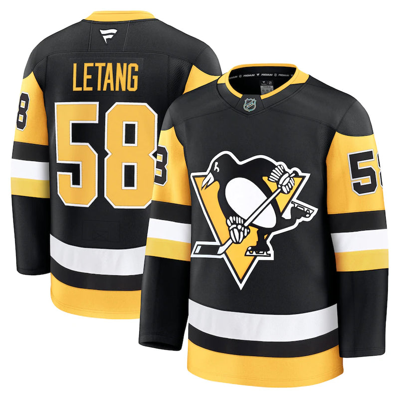 Load image into Gallery viewer, Kris Letang Pittsburgh Penguins NHL Fanatics Premium Home Jersey
