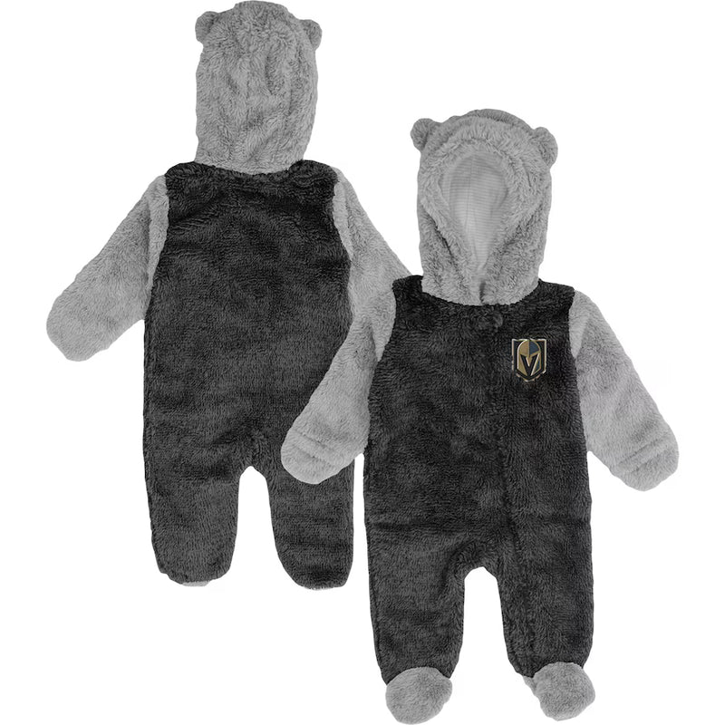 Load image into Gallery viewer, Vegas Golden Knights NHL Infant Teddy Fleece Bunting Sleeper
