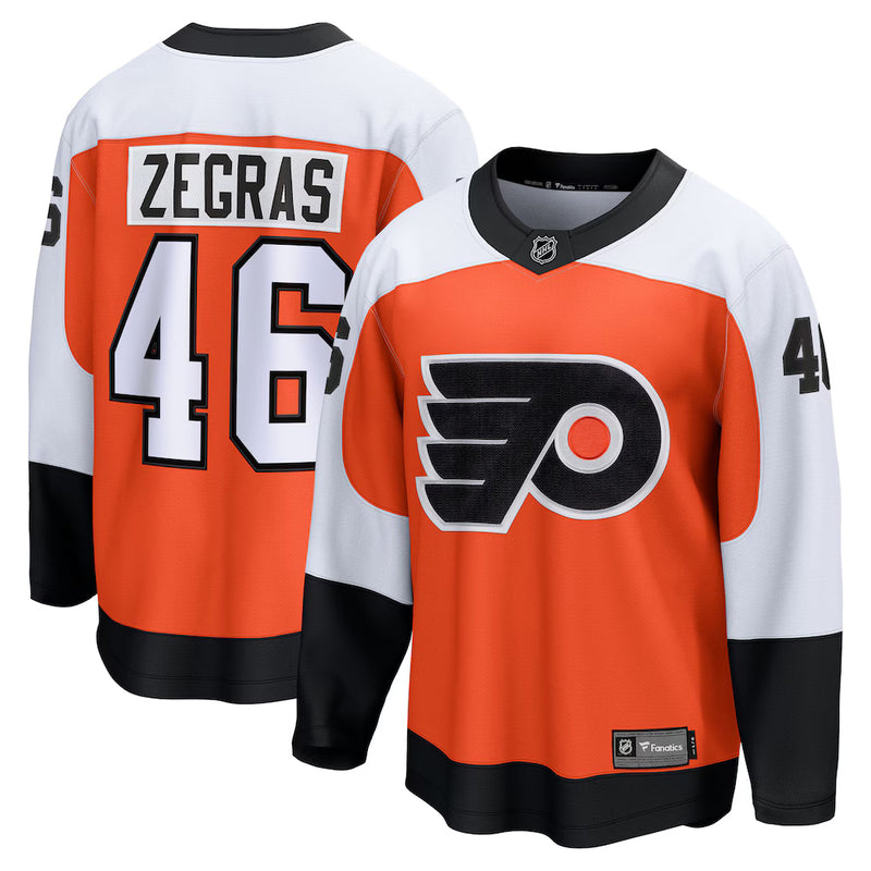 Load image into Gallery viewer, Trevor Zegras Philadelphia Flyers NHL Fanatics Breakaway Home Jersey
