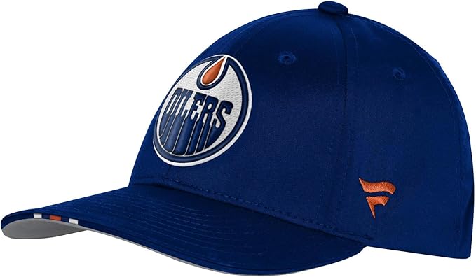 Youth Edmonton Oilers NHL Draft Podium Adjustable Cap