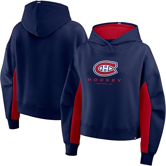 Chargez l'image dans la visionneuse de la galerie, Manches longues à laçage emblématique Break Out des Canadiens de Montréal pour femmes de la LNH
