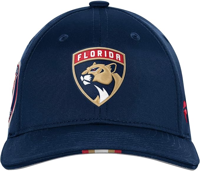 Load image into Gallery viewer, Youth Florida Panthers NHL Draft Podium Adjustable Cap
