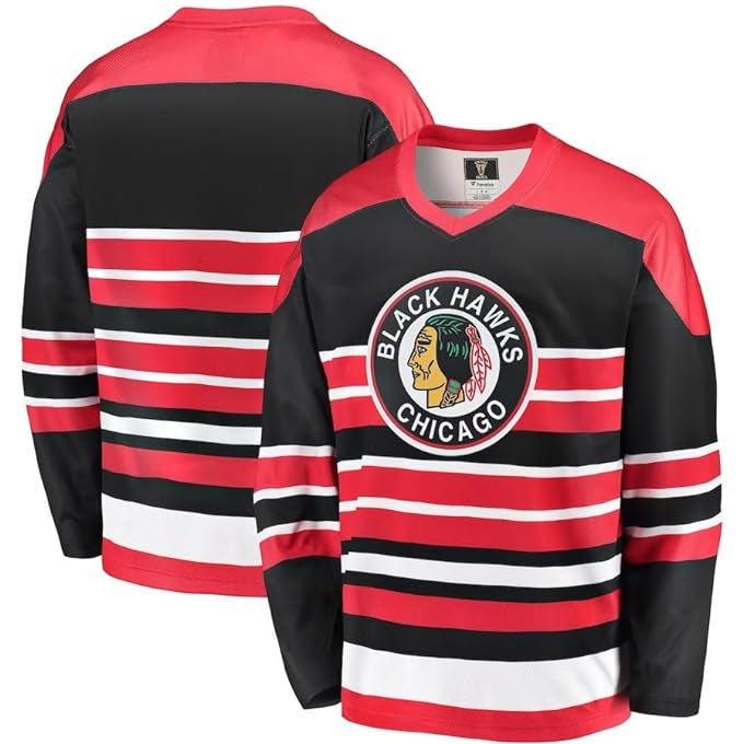 Chargez l&#39;image dans la visionneuse de la galerie, Maillot vintage des Blackhawks de Chicago NHL Fanatics Breakaway
