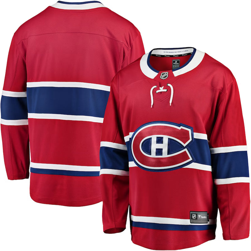 Chargez l&#39;image dans la visionneuse de la galerie, Maillot Domicile Breakaway des Fanatics de la LNH des Canadiens de Montréal
