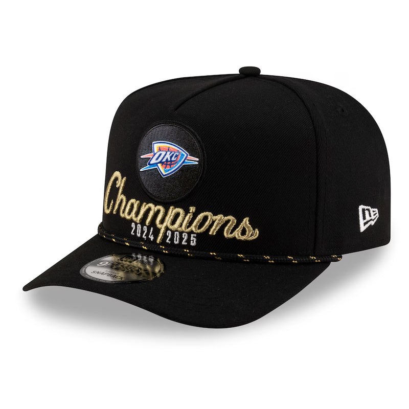 Load image into Gallery viewer, Oklahoma City Thunder 2025 NBA Finals Champions Locker Room 9FIFTY Cap

