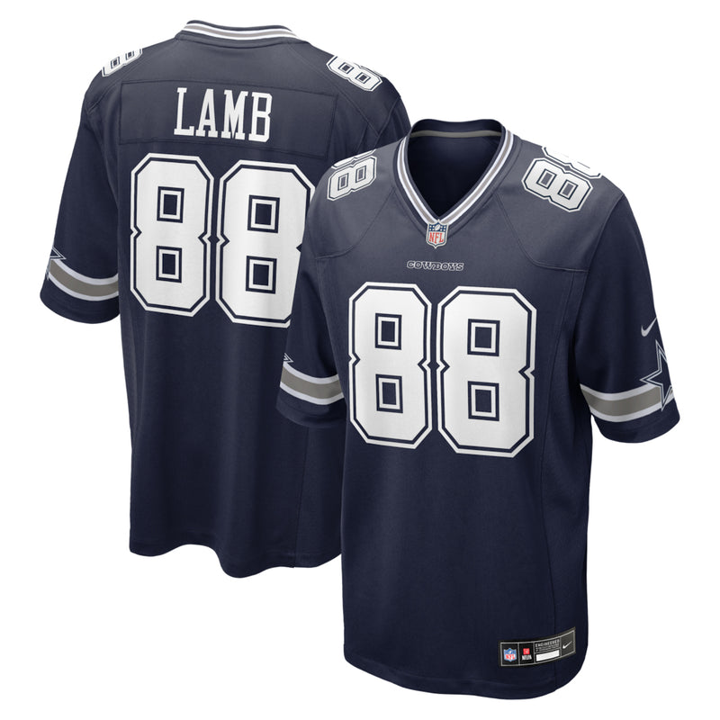 Load image into Gallery viewer, CeeDee Lamb Dallas Cowboys NFL Nike Game Player Navy Jersey
