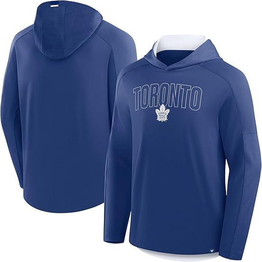 Toronto Maple Leafs NHL Penalty Shot Long Sleeve Hoodie T-Shirt