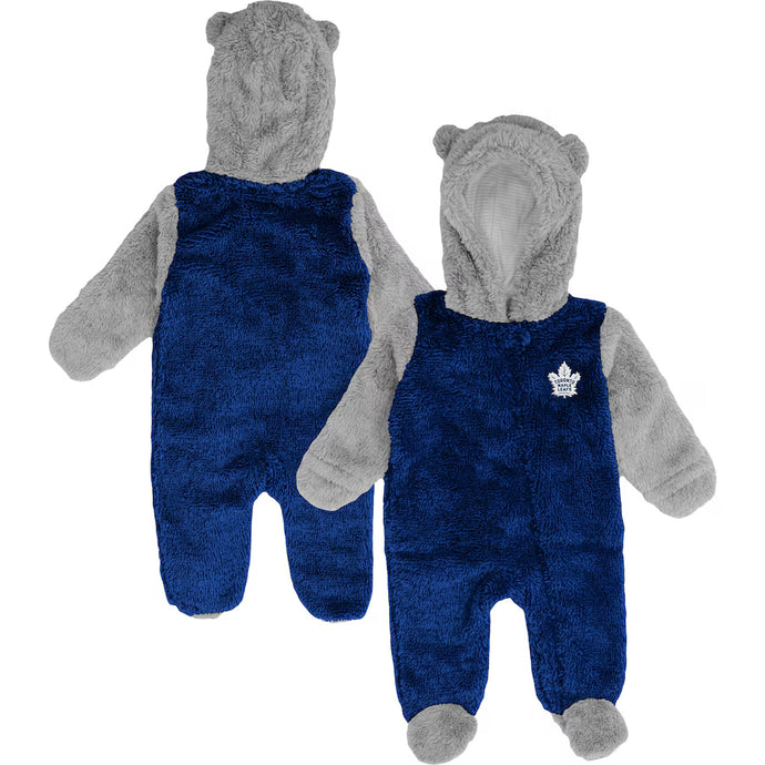 Toronto Maple Leafs NHL Infant Teddy Fleece Bunting Sleeper