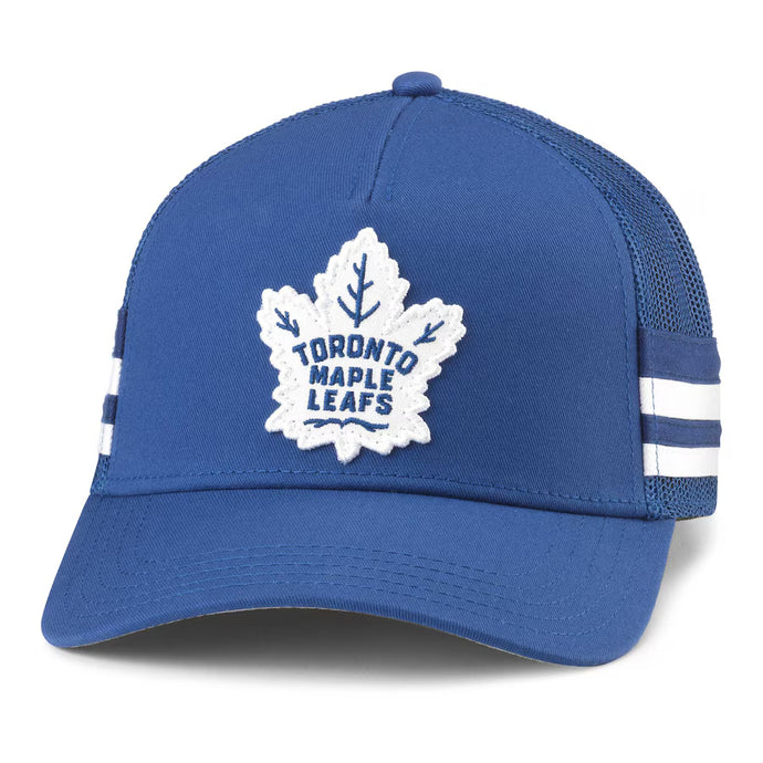 Toronto Maple Leafs NHL HotFoot Stripes Trucker Adjustable Cap