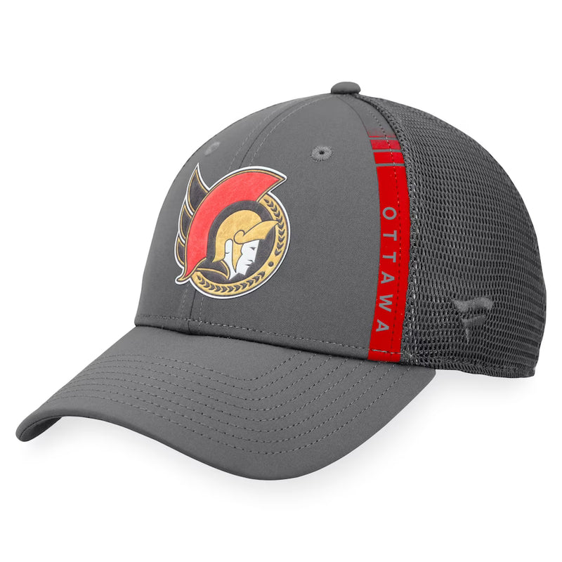 Load image into Gallery viewer, Ottawa Senators NHL Authentic Pro Home Ice Trucker Snapback Cap
