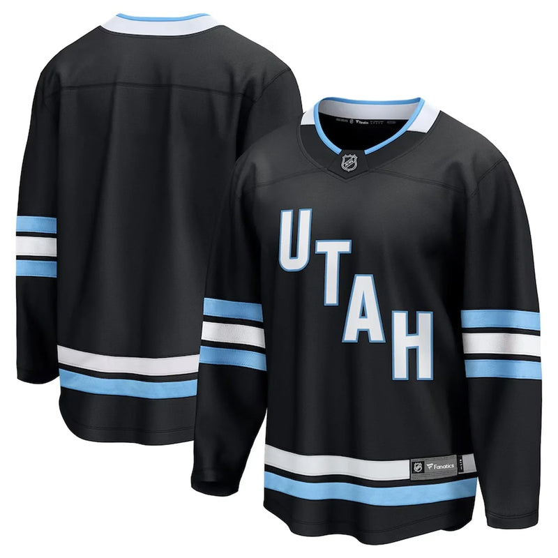 Chargez l'image dans la visionneuse de la galerie, Utah Hockey Club NHL Fanatics Breakaway Home Black Jersey
