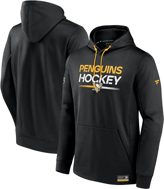 Sweat à capuche authentique Pro 2.0 des Penguins de Pittsburgh de la LNH