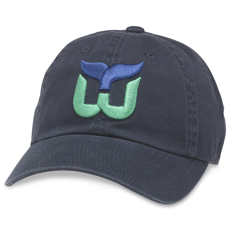 Load image into Gallery viewer, Hartford Whalers NHL Vintage Blue Line Cap
