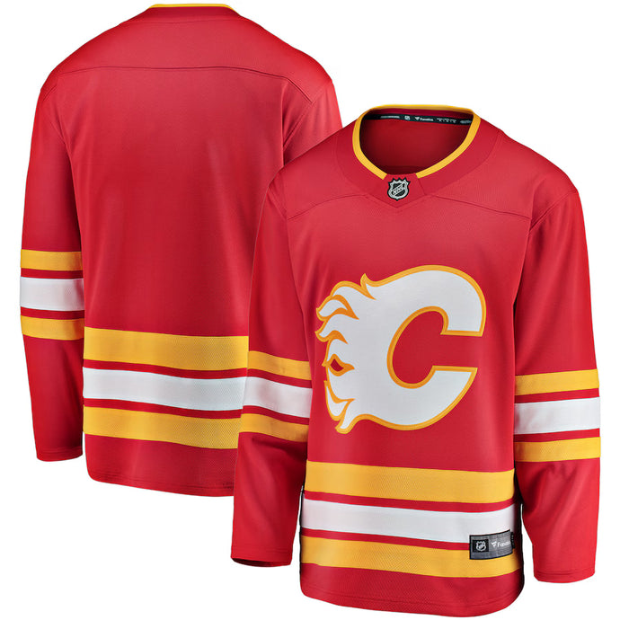 Maillot à domicile des fanatiques de la LNH des Flames de Calgary