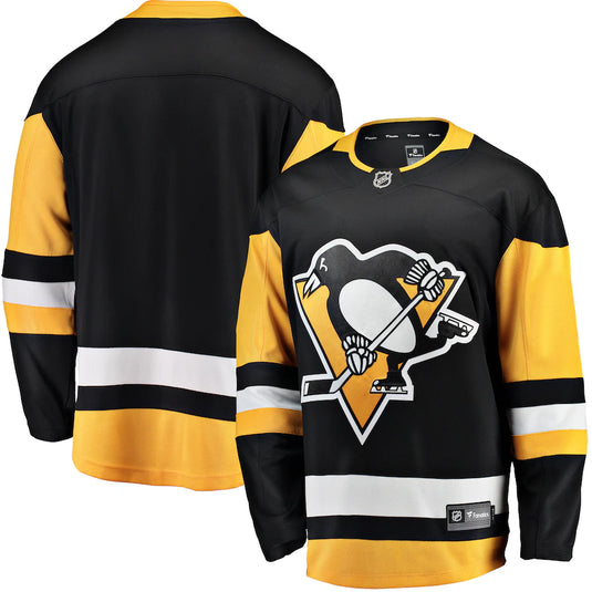 Maillot Domicile Breakaway des Fanatics de la LNH des Penguins de Pittsburgh