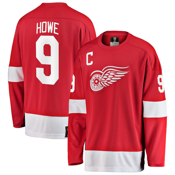 Gordie Howe Detroit Red Wings NHL Fanatics Breakaway maillot vintage