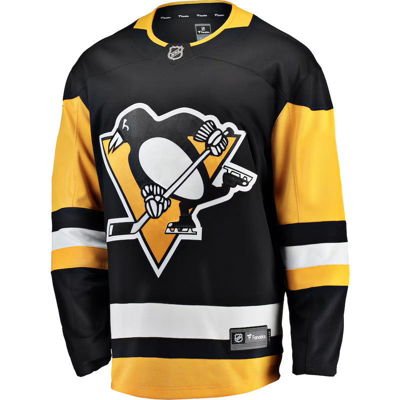 Chargez l&#39;image dans la visionneuse de la galerie, Maillot Domicile Breakaway des Fanatics de la LNH des Penguins de Pittsburgh
