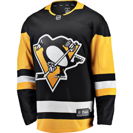Maillot Domicile Breakaway des Fanatics de la LNH des Penguins de Pittsburgh