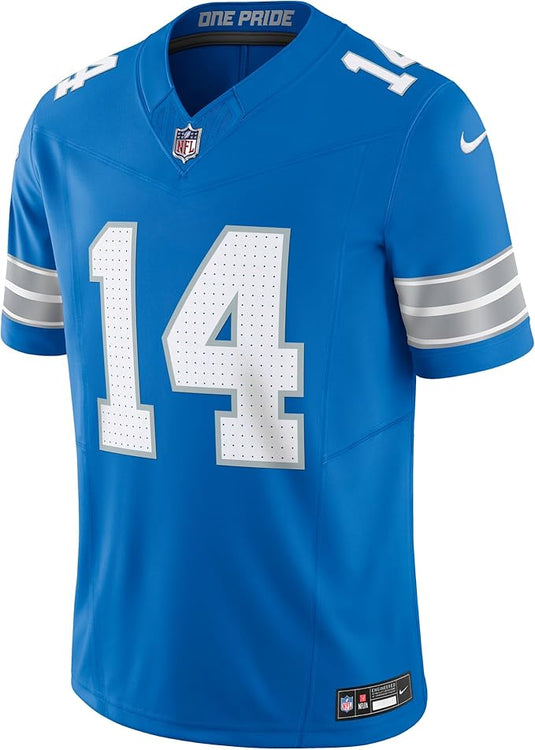 Amon-Ra St. Brown Detroit Lions NFL Nike Game Player Blue Jersey