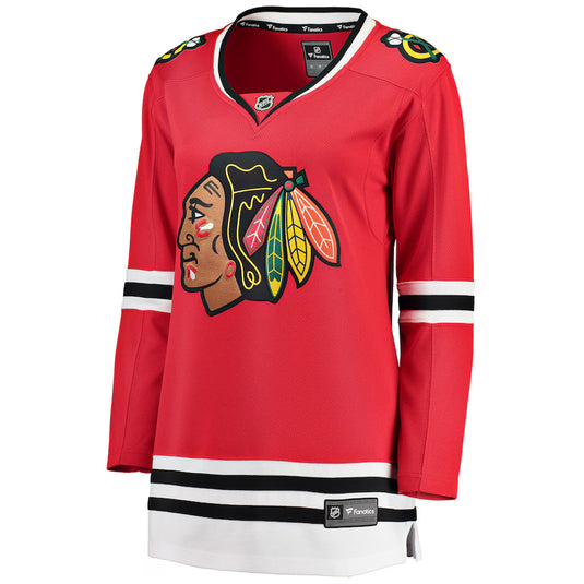 Chandail à domicile Breakaway des Fanatics de la LNH des Blackhawks de Chicago pour femmes