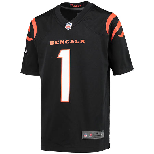 Youth Ja'Marr Chase Cincinnati Bengals NFL Nike Game Team Jersey