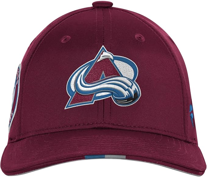 Load image into Gallery viewer, Youth Colorado Avalanche NHL Draft Podium Adjustable Cap
