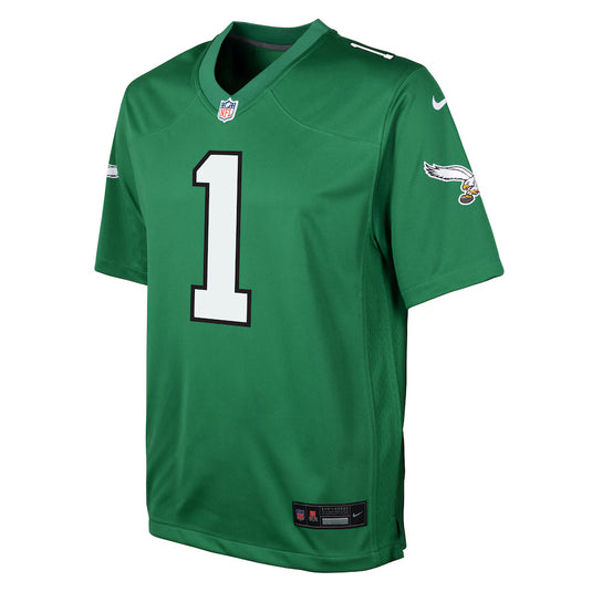 Youth Jalen Hurts Philadelphia Eagles NFL Nike Game Team Jersey
