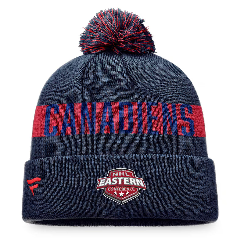 Load image into Gallery viewer, Montreal Canadiens NHL Fundamental Patch Cuff Knit Toque
