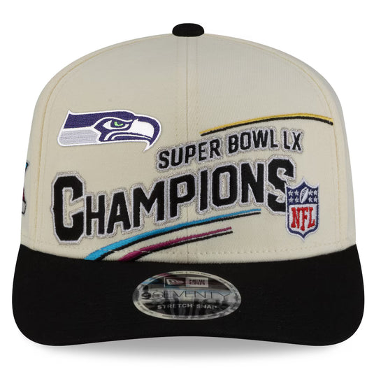 Seattle Seahawks NFL Super Bowl LX Champions Locker Room 9SEVENTY Adjustable Cap