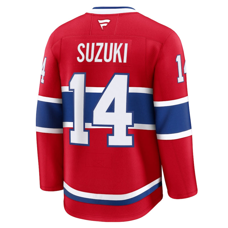 Load image into Gallery viewer, Nick Suzuki Montreal Canadiens NHL Fanatics Premium Home Jersey
