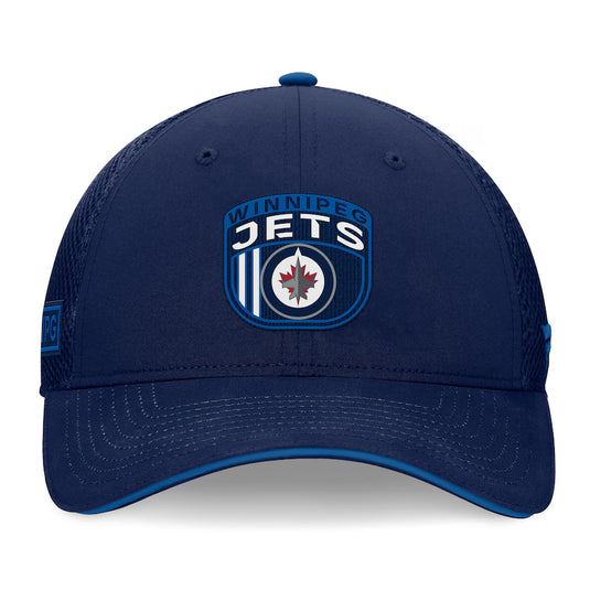 Winnipeg Jets 2024 NHL Draft On Stage Trucker Cap