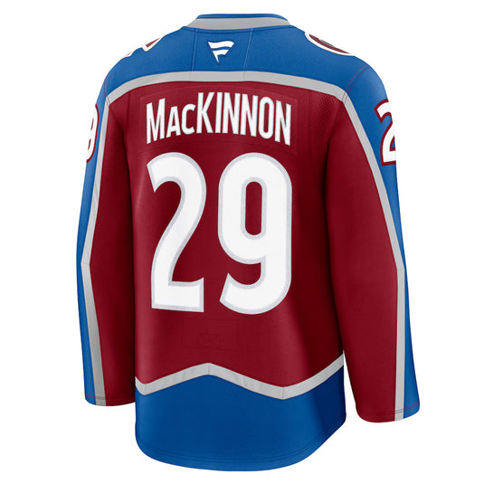 Nathan MacKinnon Colorado Avalanche NHL Fanatics Premium Home Jersey