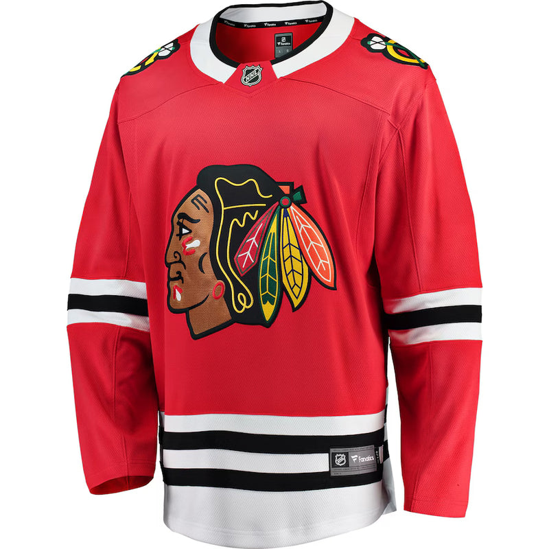 Chargez l&#39;image dans la visionneuse de la galerie, Maillot Domicile Breakaway des Fanatics de la LNH des Blackhawks de Chicago
