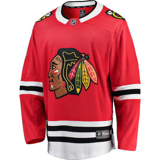 Maillot Domicile Breakaway des Fanatics de la LNH des Blackhawks de Chicago