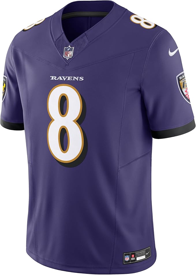 Load image into Gallery viewer, Lamar Jackson Baltimore Ravens NFL Nike Game Player Purple Jersey
